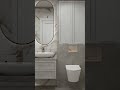 Luxury Bathroom Makeover | Modern Ceramic Wall Hung Toilet with Quiet Powerful Flush