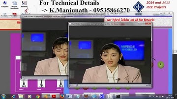 Video Dissemination over Hybrid Cellular and Ad Hoc Networks