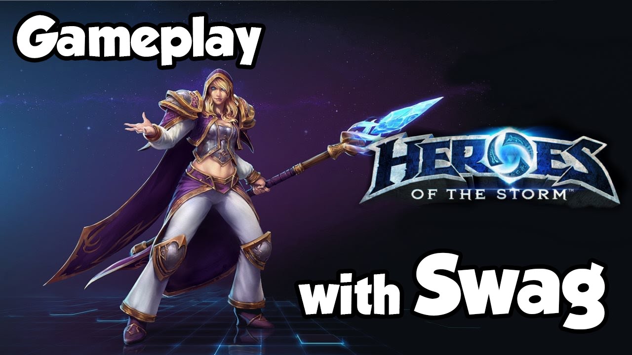 ►Heroes of the Storm - Jaina Gameplay "They must be brazillian..?!"