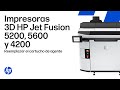 Cómo reemplazar un cartucho de agente en las impresoras 3D HP Jet Fusion 5200 y 4200