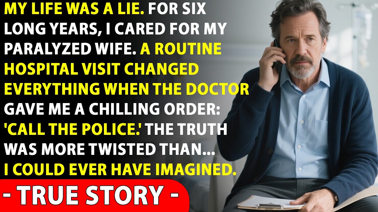 I Cared for My Paralyzed Wife for 6 Years —Then the Doctor Looked at Me and Said, “Call the Police…”