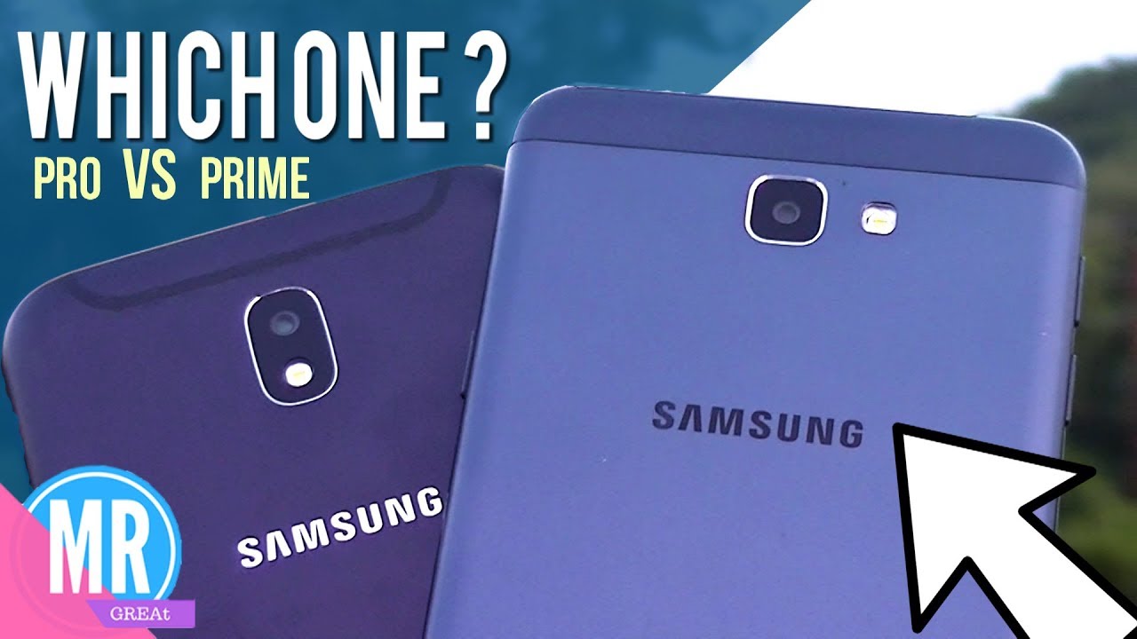 GALAXY J7 PRO VS GALAXY J7 PRIME [COMPARISION] ~2017 - YouTube