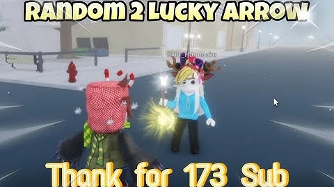 Your Bizarre Adventure Use 2 Lucky Arrow!!!