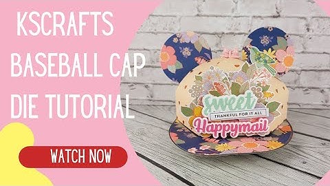 HOW TO ASSEMBLE BASEBALL HAT DIE FROM KSCRAFTS