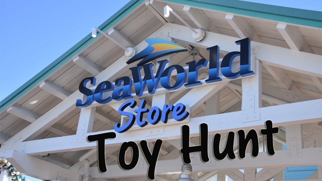 SeaWorld's Gift Shop Toy Hunt Sea World Orlando YouTube