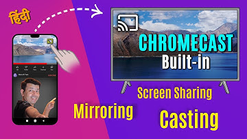 How to Chromecast built in Tv / Connect Android Phone to Smart TV Using Screen Mirroring 2023