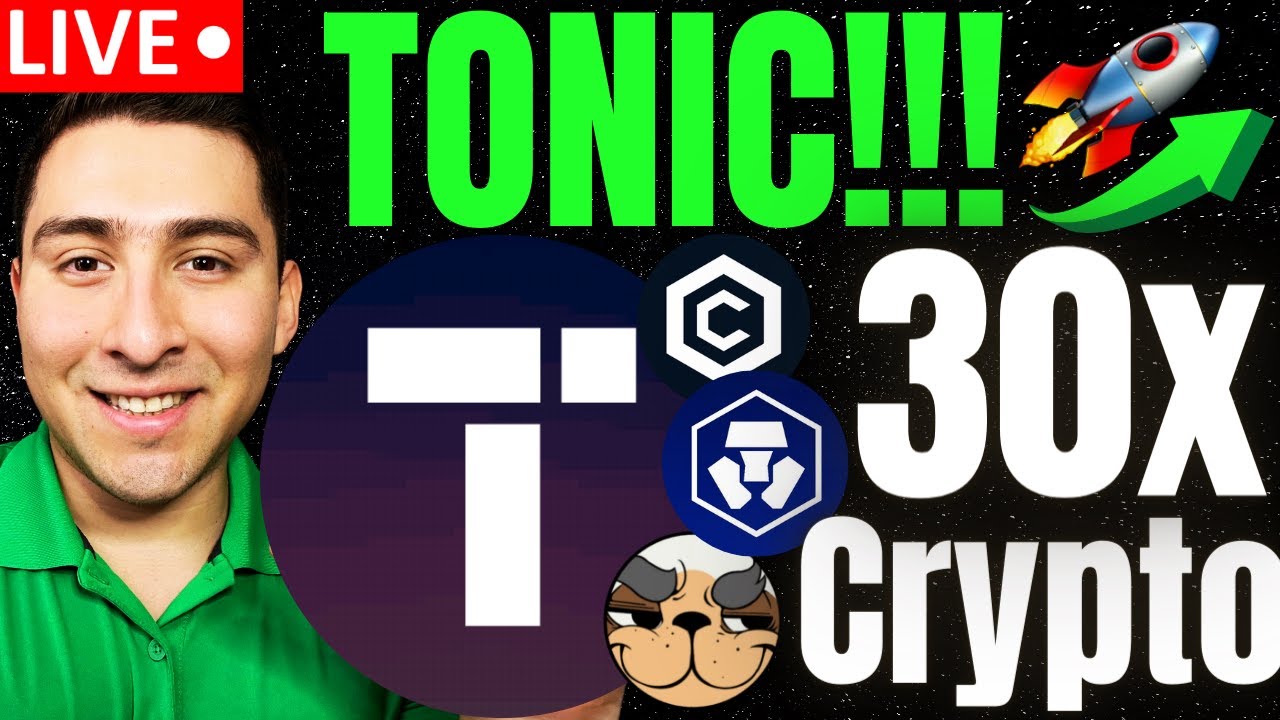 TECTONIC LIVE! Can This CRO COIN 30X!? Tonic Crypto PUMPING - YouTube