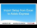 Aldelo Express   How to Import from Excel
