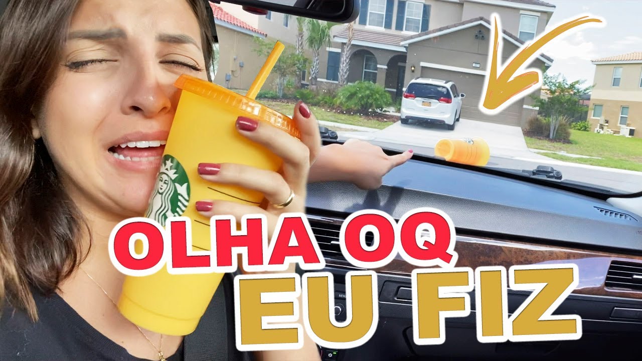 ROTINA DA TARDE - QUASE QUEBREI MEU NOVO COPO DO STARBUCKS