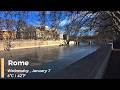 Rome, Italy 🇮🇹 | Real-Time Walking Tour in January 2026 - 4K HDR (No Cuts)