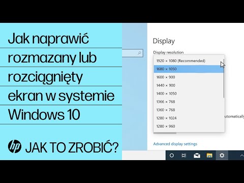 Wideo: Jak Sprawdzić I Zmienić Rozdzielczość Ekranu W Systemie Windows 10 - Próbując Dostosować I Naprawić Błędy Wideo: Jak Sprawdzić I Zmienić Rozdzielczość Ekranu W Systemie Windows 10 - Próbując Dostosować I Naprawić Błędy