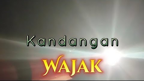 Kandagan Wajak Malang.