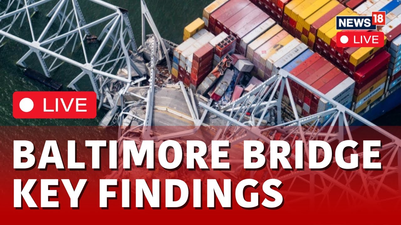 Baltimore Bridge Collapse 2024 Live | Maryland Governor Wes Moore ...
