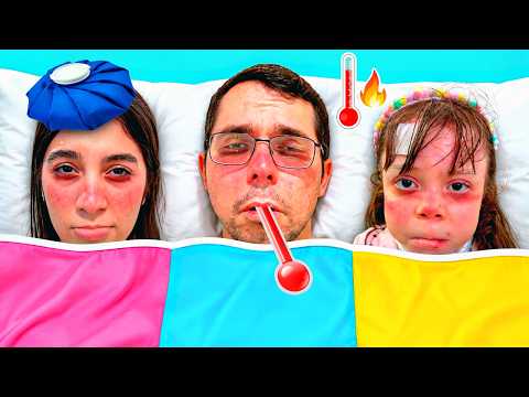 Sarah and the RULES to AVOID CATCHING A COLD! 🤧 Funny stories for kids