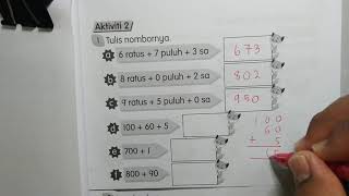 Buku Aktiviti Matematik Tahun 2 Muka Surat 11 KPM