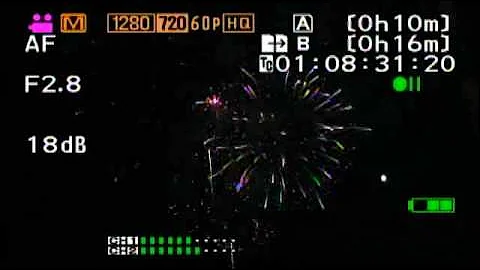 Raw Video: Big Bang Fireworks On June 24, 2010