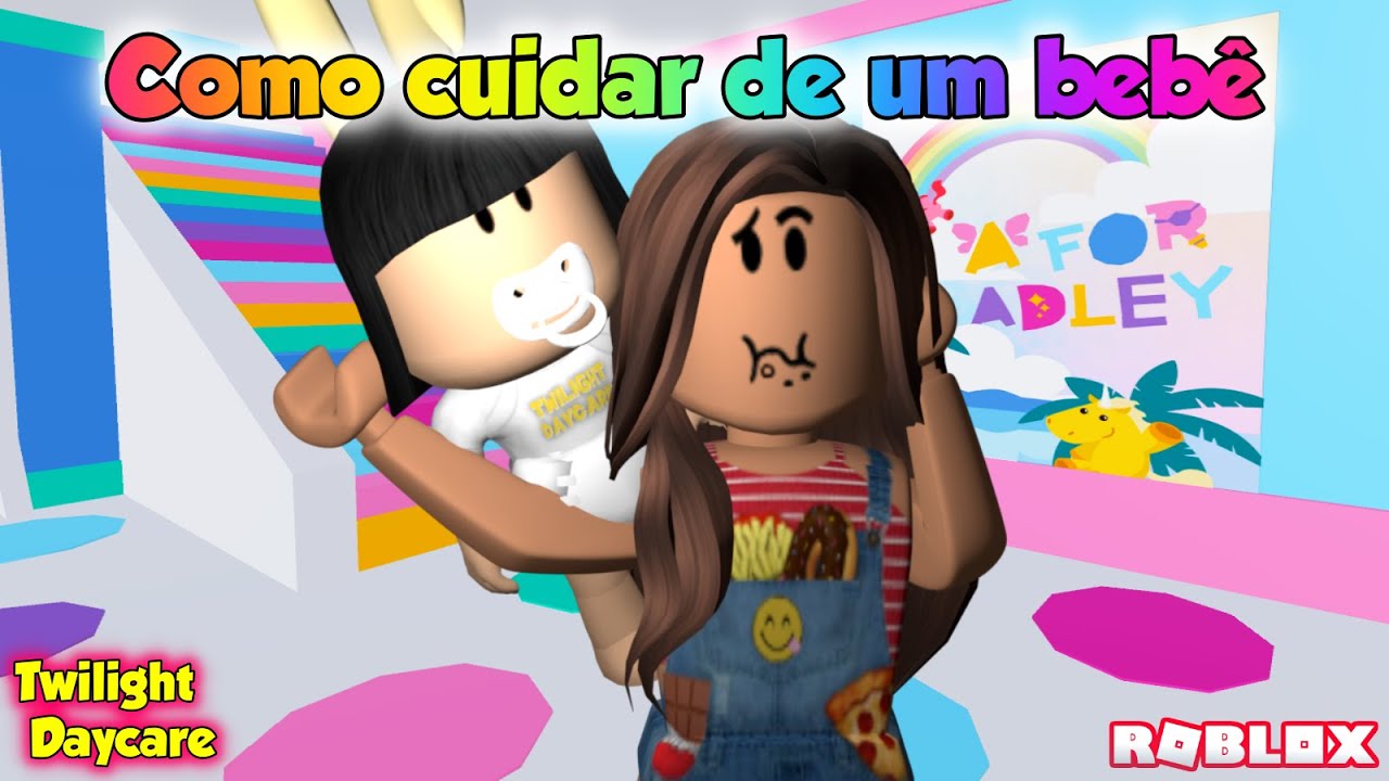 Roblox - FUI BABÁ POR UM DIA na NOVA CRECHE do Twilight Daycare