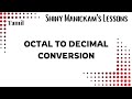Octal to decimal conversion | Tamil