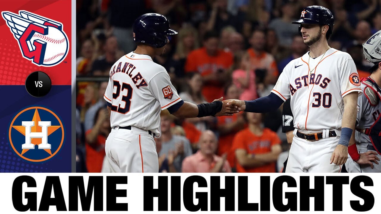 Guardians Vs. Astros Game Highlights (5/24/22) | Mlb Highlights