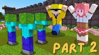 Protect Your Secrets from Zombies in Minecraft! Part 2