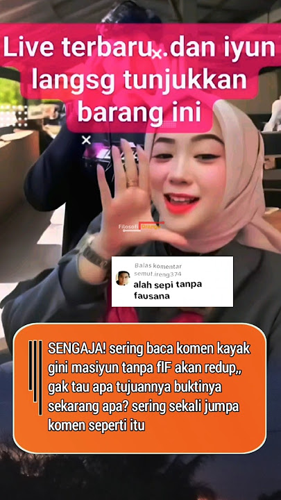 Sering Dapat ketemu komenan kaya gini apa tujuannya coba #masiyun #sobatngarit #fauzana