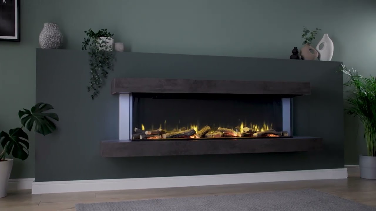 KATELL CENTO 1000 WALL HUNG ELECTRIC FIRE | By The Fire