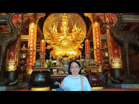 OUR 2nd DAY TOUR TO BAI DINH PAGODA IN NINH BINH, VIETNAM ( Part 1 ) #satisfyingasmr
