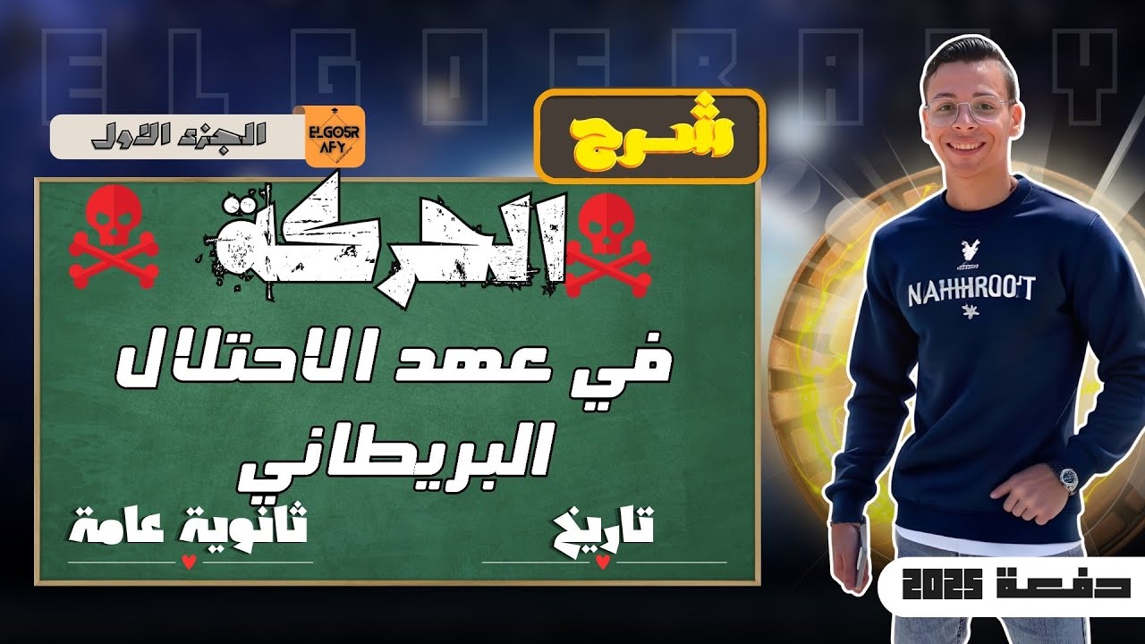 الحركة الوطنية في عهد الاحتلال البريطاني – تاريخ تالتة ثانوي | المستر اسلام حسن