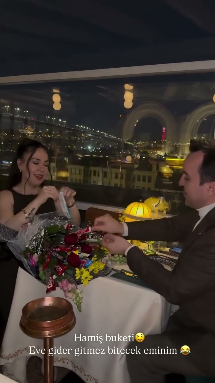 Hamiş buketi?eve gider gitmez bitecek eminim?