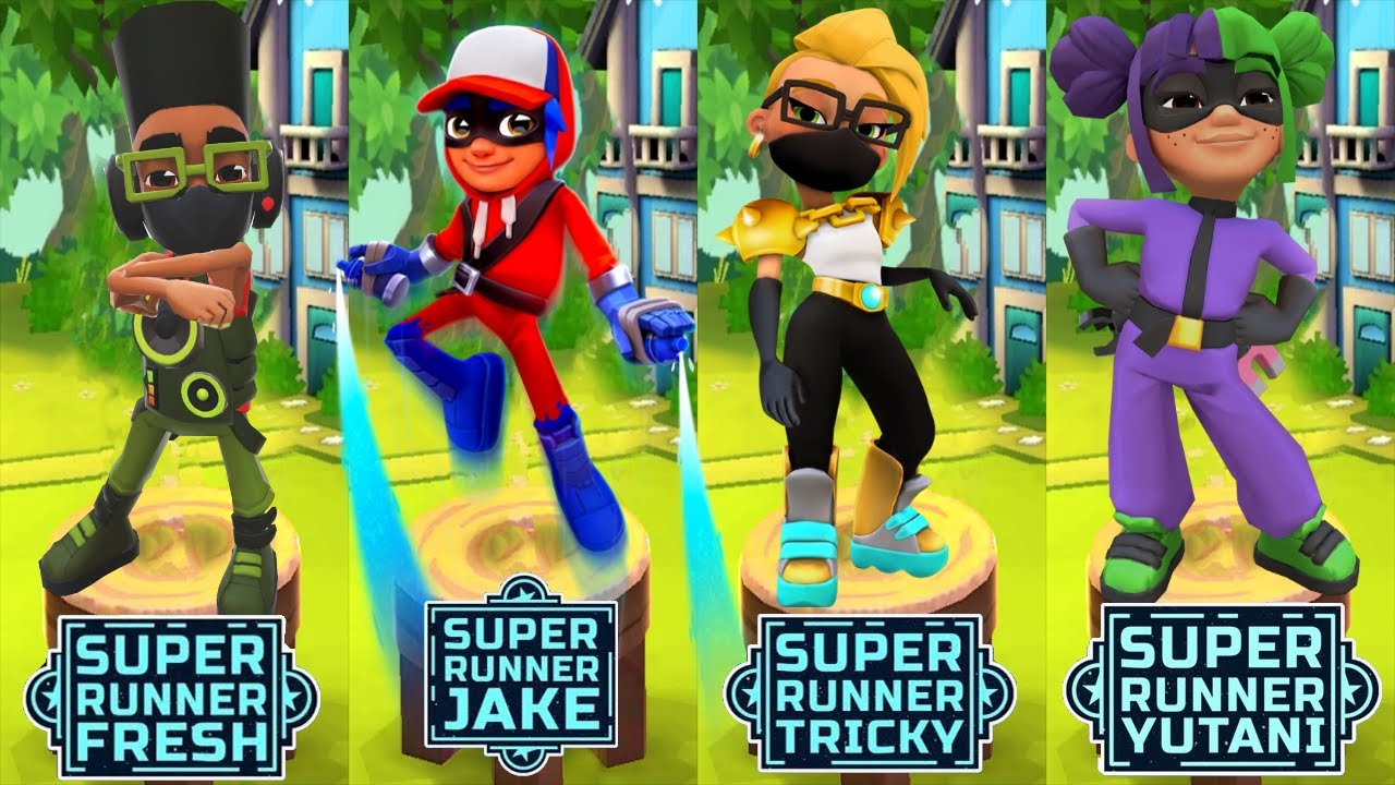 super runner tricky is so cute : r/subwaysurfers