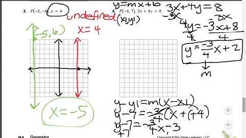 Geometry Lesson 3.6 part 2 parallel & perpendicular lines