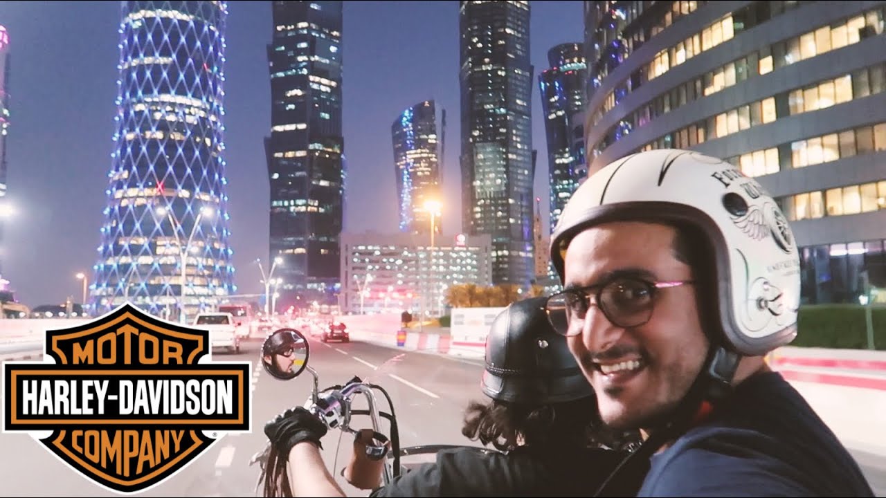 جولة في شوارع قطر 🇶🇦 بالدراجات النارية • Discover Qatar