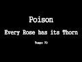 Poison - Every Rose Has its Thorn - Video-Chords