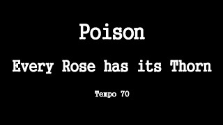 Poison - Every Rose Has its Thorn - Video-Chords