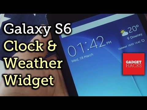 Get a Galaxy S6-Themed Weather Widget on Your Android Device [How-To]