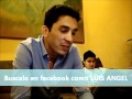 Luis Angel complaciendo a los fans en pleno TWITCAM