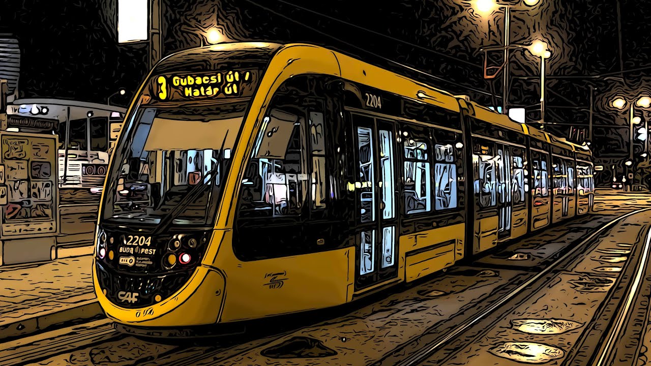 Teljes 3-as vonal - ahogy még nem láttad 🚃 (4K, HDR10)