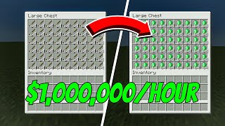 This Money Making Machine Breaks Minecraft…