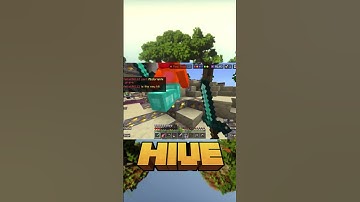 KILLING ENTIRE LOBBY WITH KNOCKBACK FISH!! MINECRAFT SKYWARS (THE HIVE) #minecraft #skywars #thehive