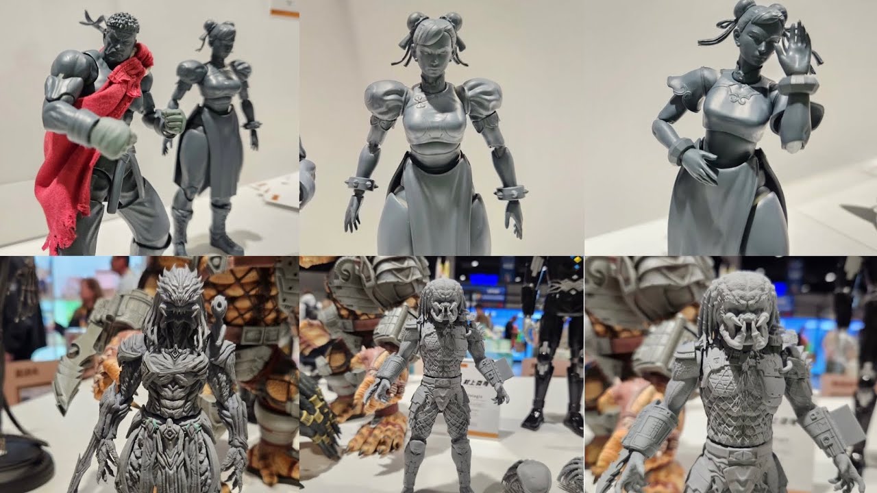 Новые фигурки Street Fighter и Predator представлены на выставке 52 Toys от Toymigos