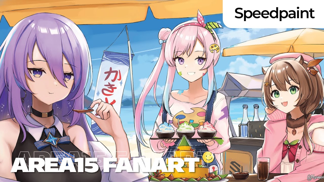 AREA15 FANART SPEEDPAINT || CLIP STUDIO PAINT PRO - YouTube