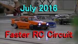 RWD RC drift in Faster RC Circuit