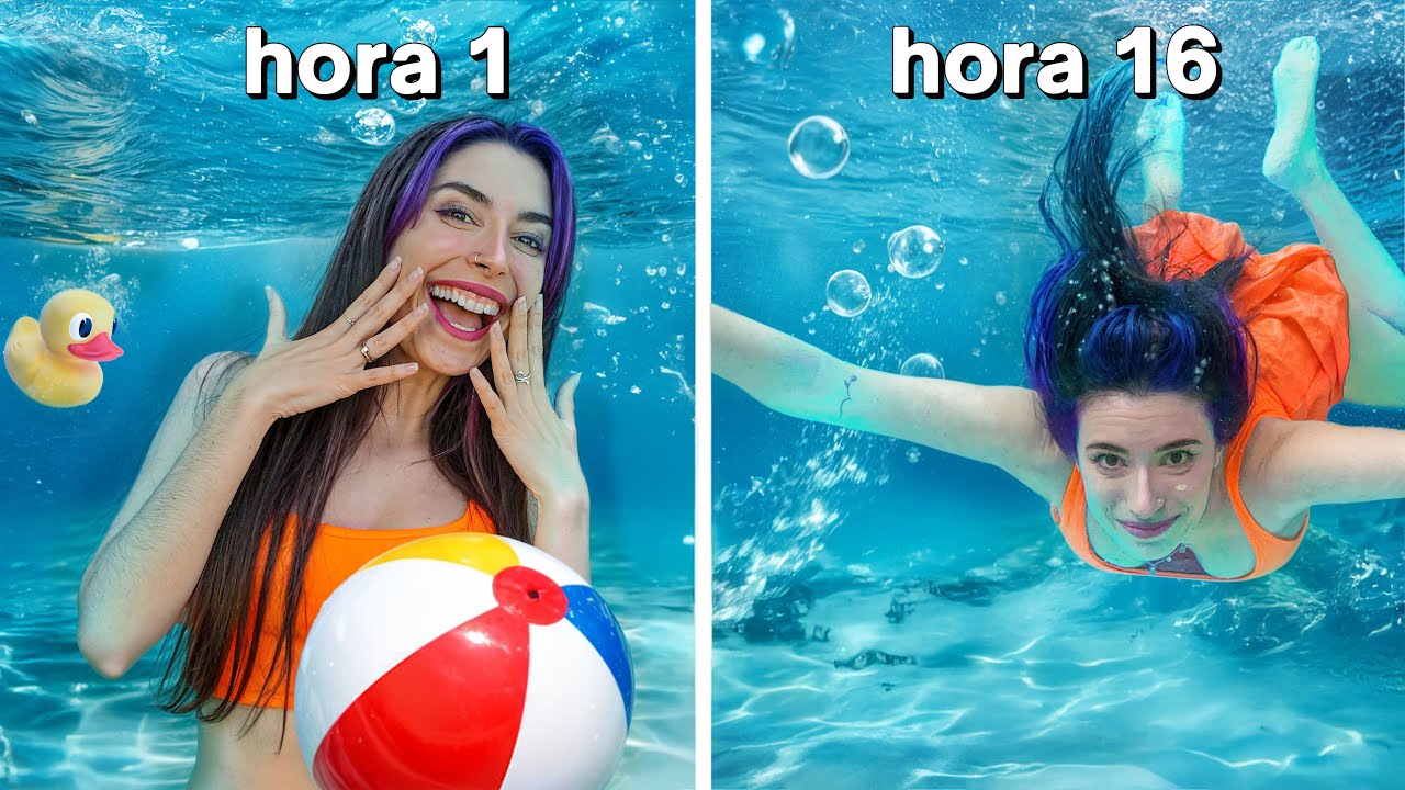 PASAMOS 100 HORAS BAJO EL AGUA