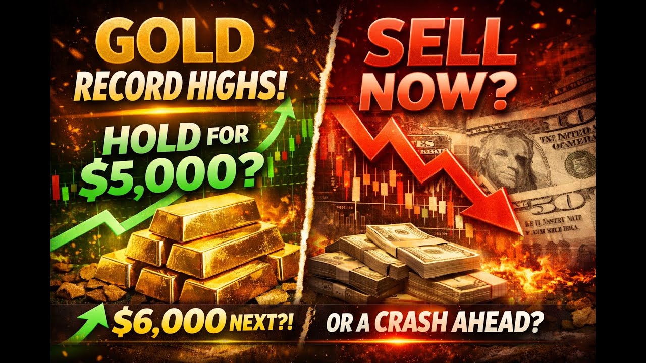Gold Price Explosion! Is This the Top or Will Gold Hit $6,000?