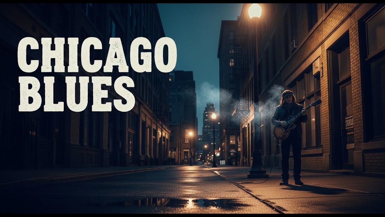 Late Night Chicago Blues Playlist – Smooth Blues Music for Driving