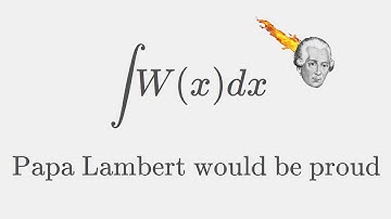 Integrating the Lambert W-Function