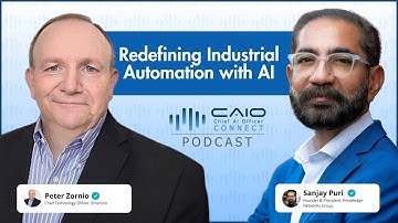 How Emerson’s CTO Peter Zornio is Redefining Industrial Automation with AI | CAIO Connect Podcast