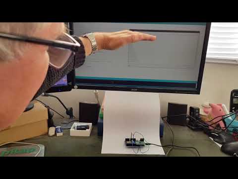 Time of Flight - Simblee RFD77402 distance sensor testing.