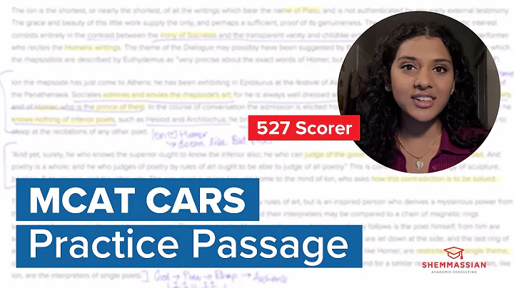 527 Scorer Leads MCAT CARS Walkthrough