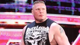 ⁣Brock Lesnar returns to WWE: Raw, April 2, 2012